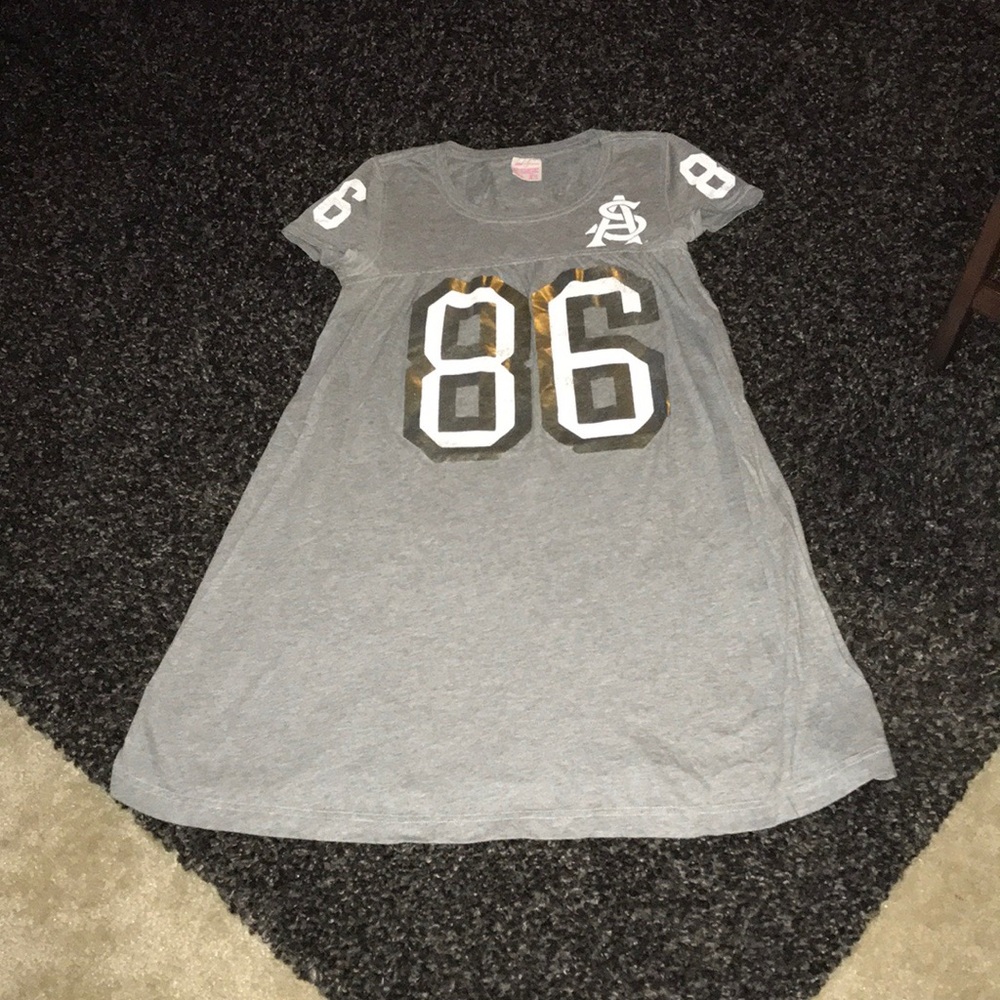 Pink Victoria's Secret collegiate sun devils dress
